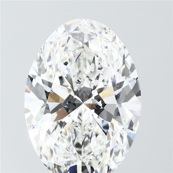 6.06 ct. oval Lab Grown Diamond front image