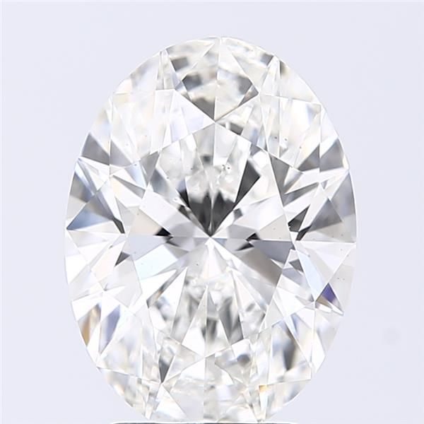 3.01 ct. oval Lab Grown Diamond front image