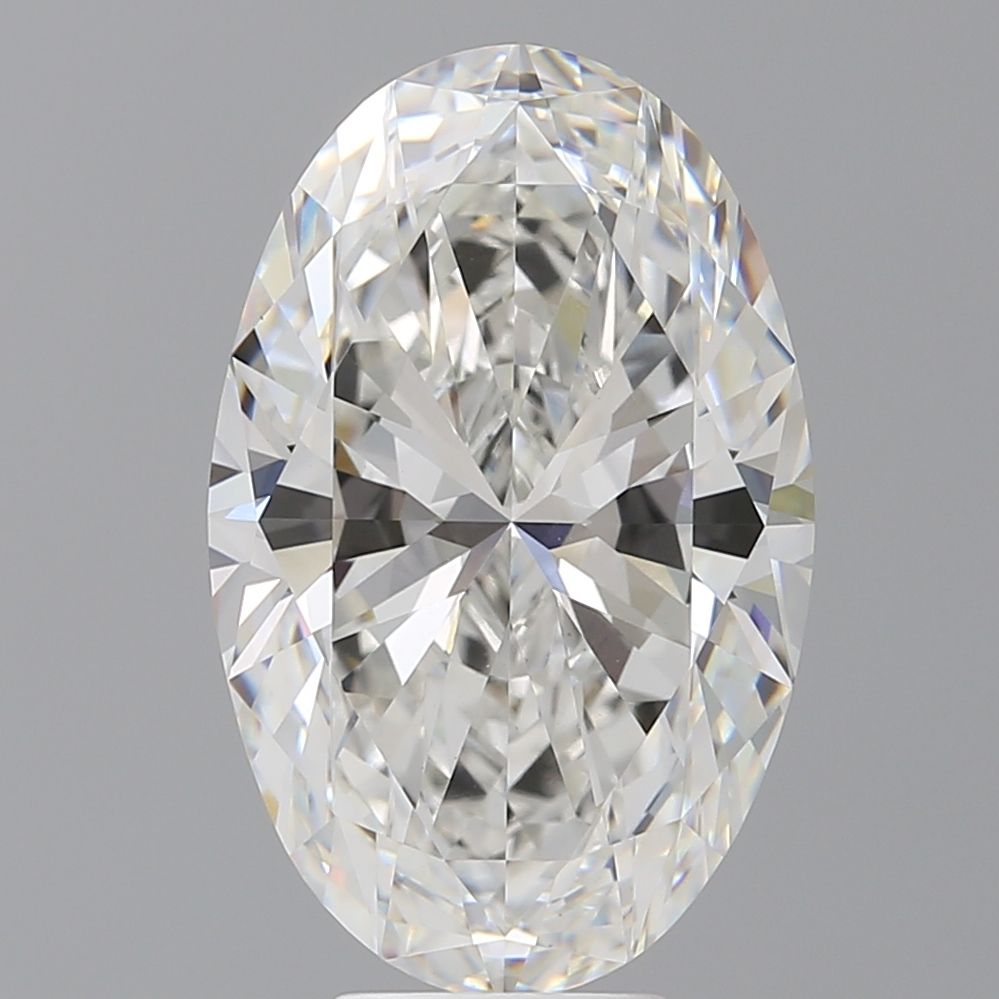 7.58 ct. oval Lab Grown Diamond front image