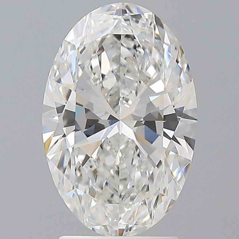 2.60 ct. oval Lab Grown Diamond front image