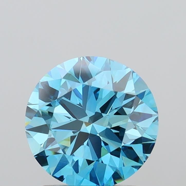 2.06 CT Fancy Vivid Blue ROUND