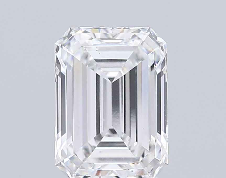 3.61 ct. emerald Lab Grown Diamond front image