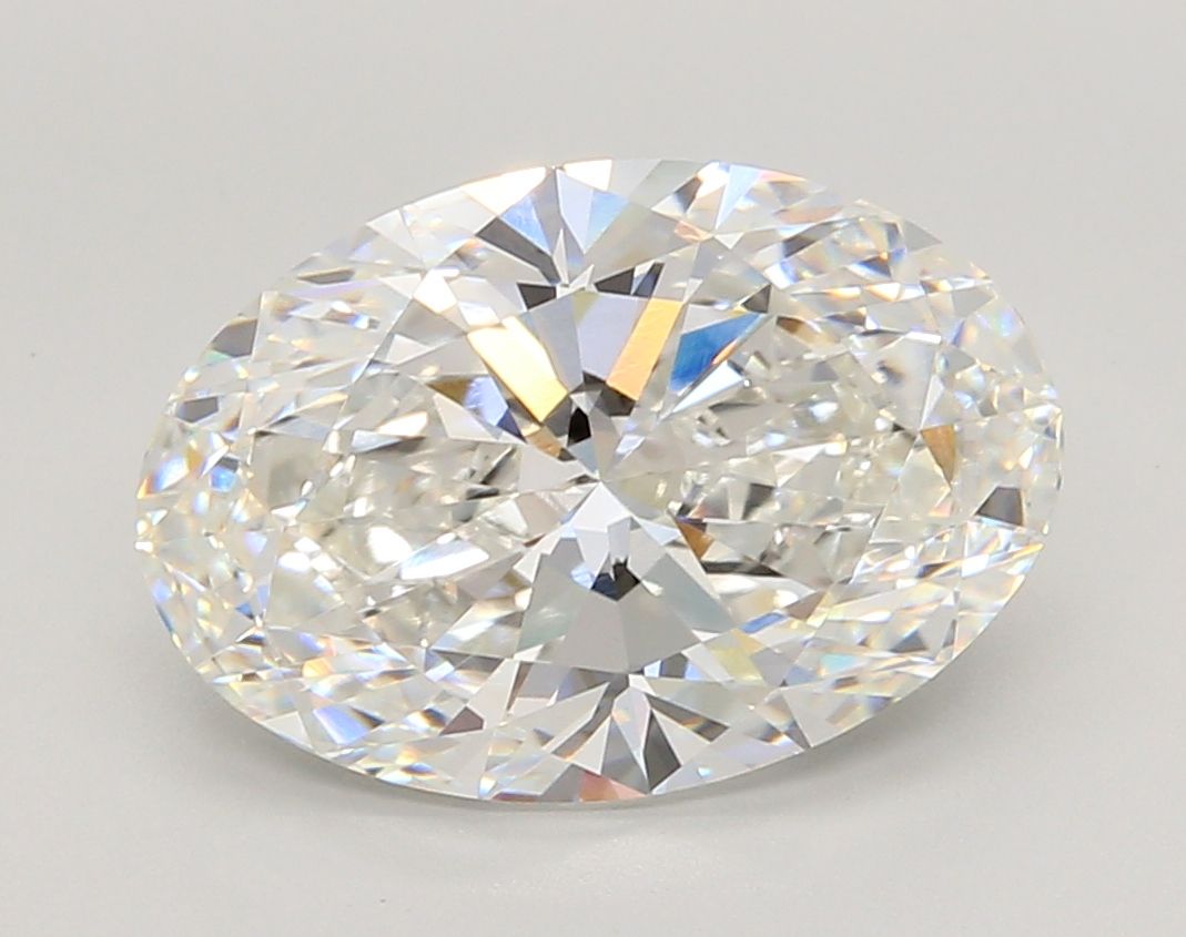 5.05 ct. oval Lab Grown Diamond front image