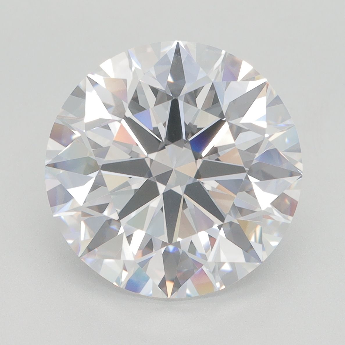 6.05 ct. round Lab Grown Diamond front image