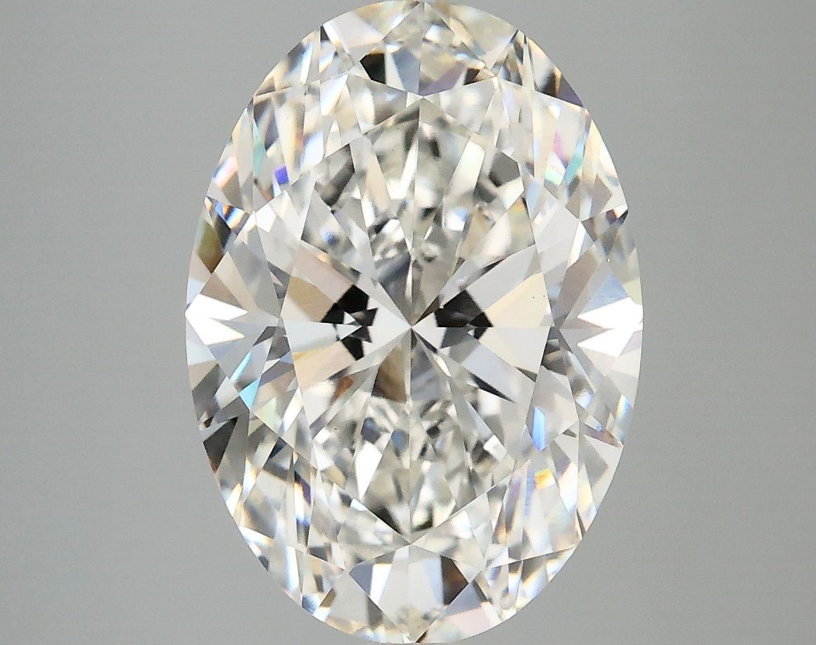 5.00 ct. oval Lab Grown Diamond front image