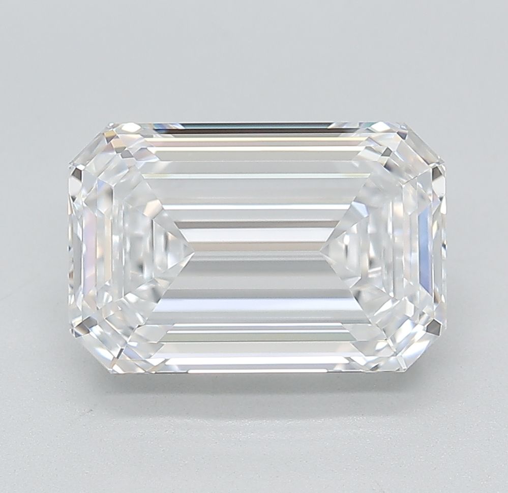 3.89 ct. emerald Lab Grown Diamond front image