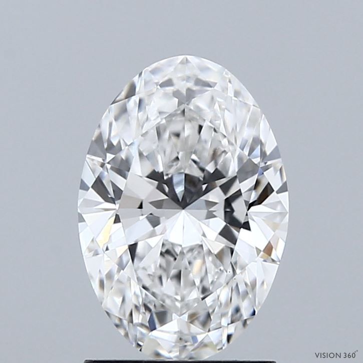 1.56 ct. oval Lab Grown Diamond front image