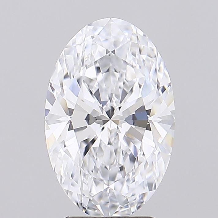 2.04 ct. oval Lab Grown Diamond front image