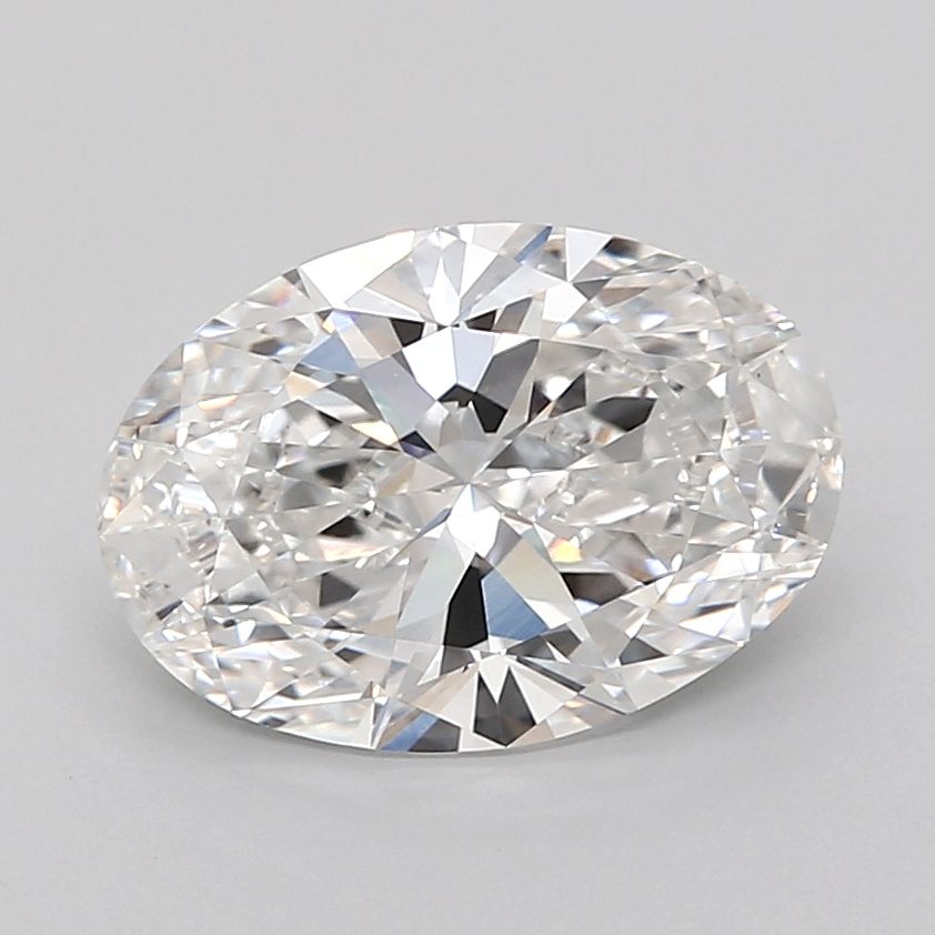 3.02 ct. oval Lab Grown Diamond front image
