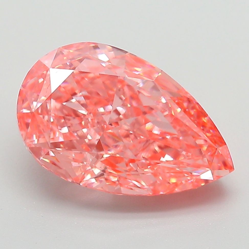 3.62 ct. pear Lab Grown Diamond front image