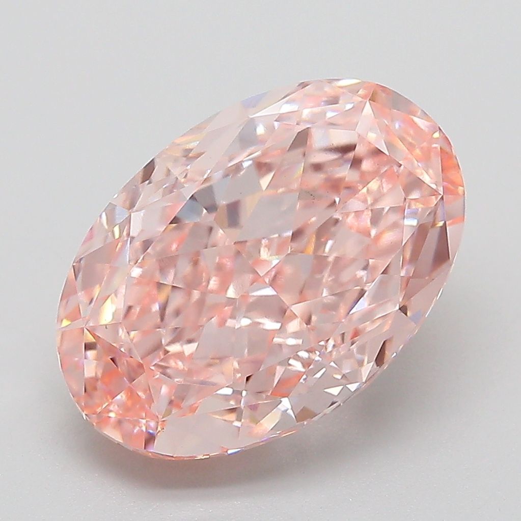 5.04 ct. oval Lab Grown Diamond front image