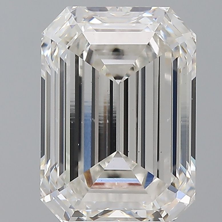 5.03 ct. emerald Lab Grown Diamond front image