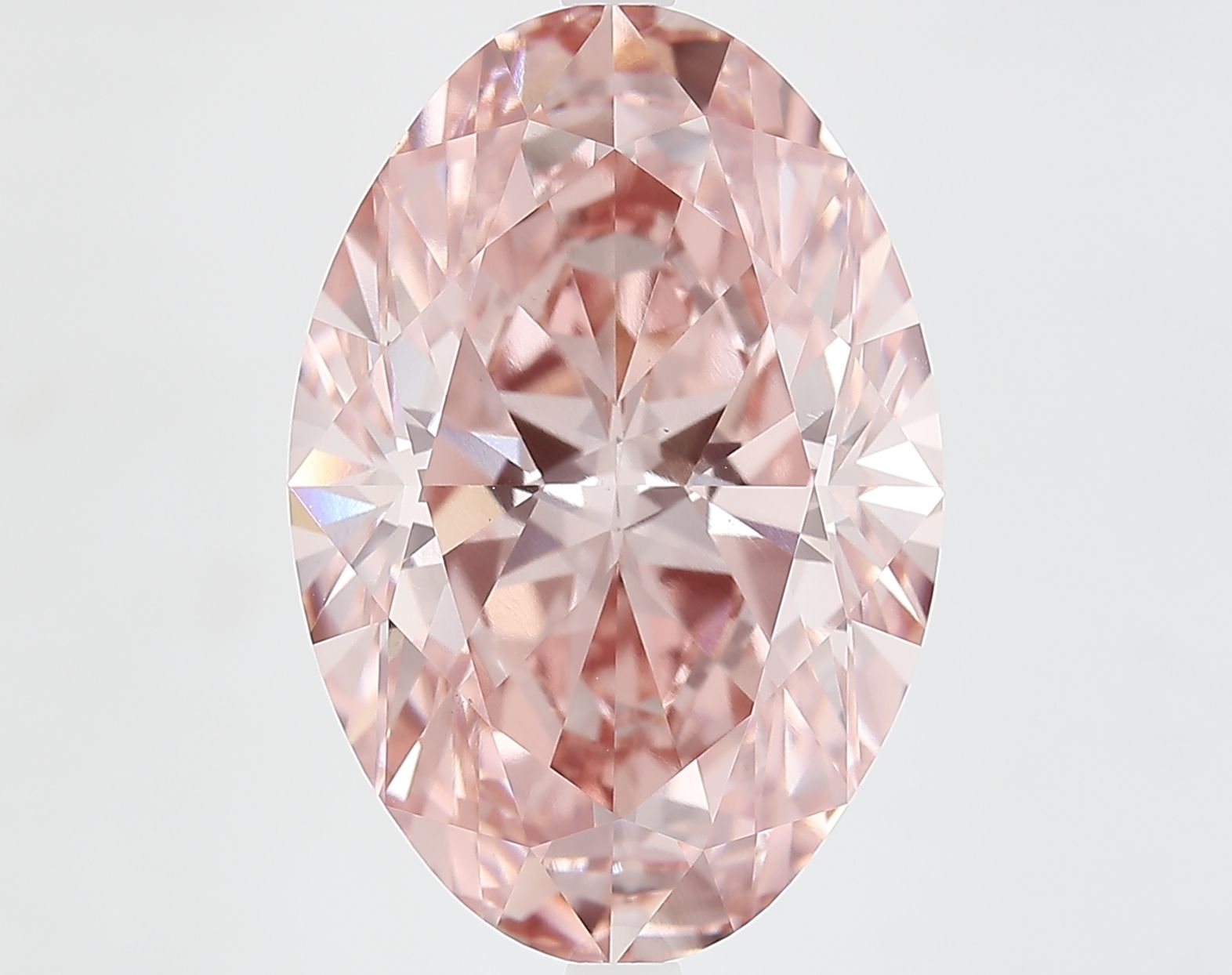 11.04 ct. oval Lab Grown Diamond front image