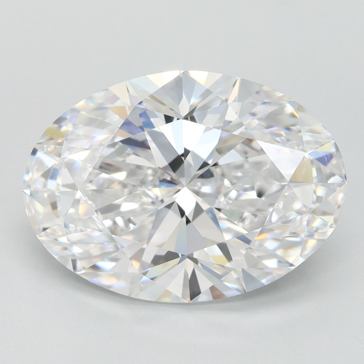 3.86 ct. oval Lab Grown Diamond front image