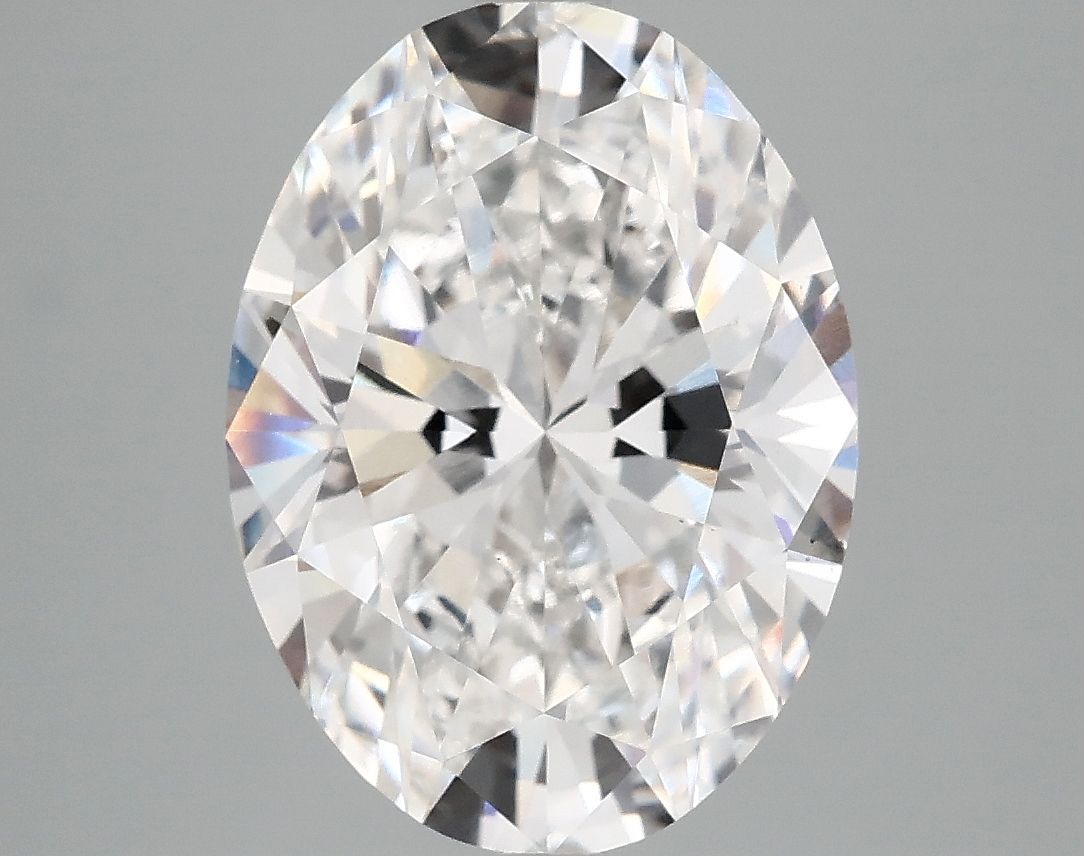 5.03 ct. oval Lab Grown Diamond front image