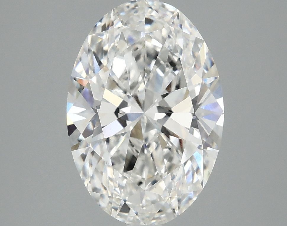 2.87 ct. oval Lab Grown Diamond front image