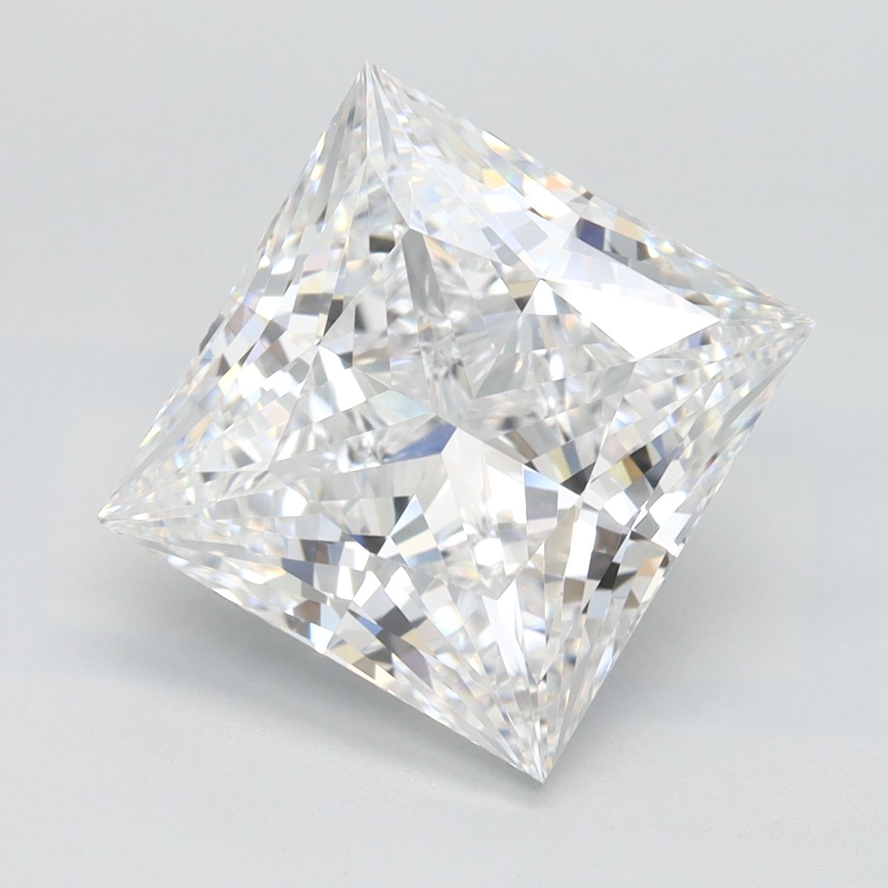 4.02 ct. princess Lab Grown Diamond front image