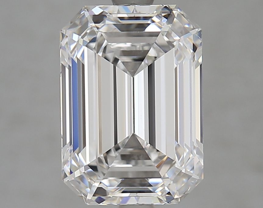Diamant Émeraude 4.01 ct - Couleur D - Pureté VVS2