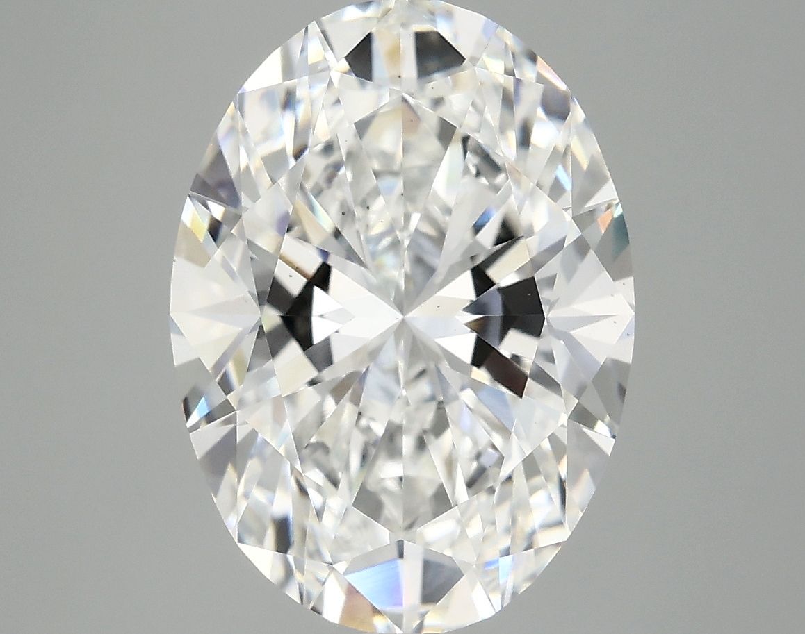 5.07 ct. oval Lab Grown Diamond front image