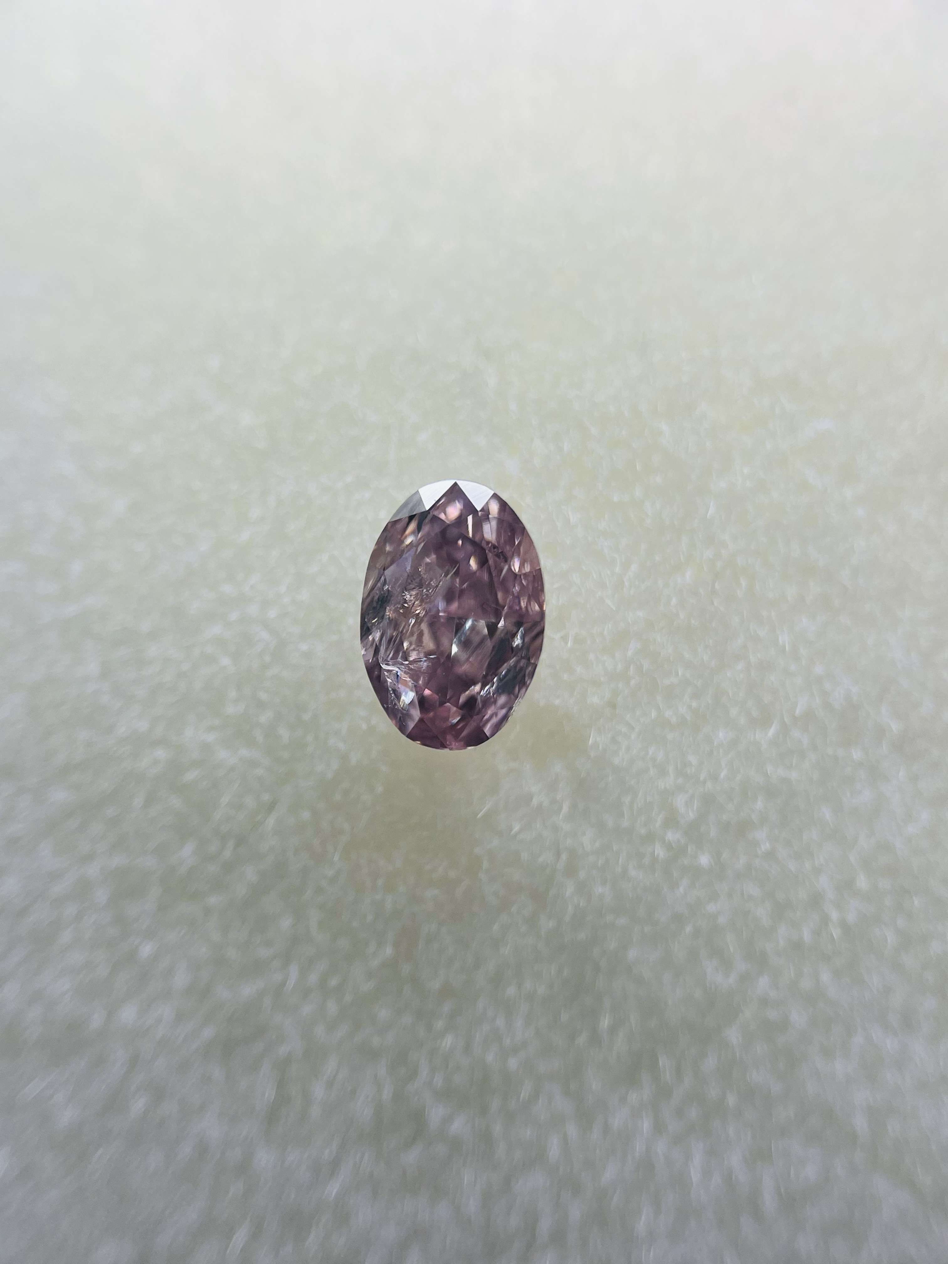 Diament 0.43 ct Fancy Brown Pink/I3