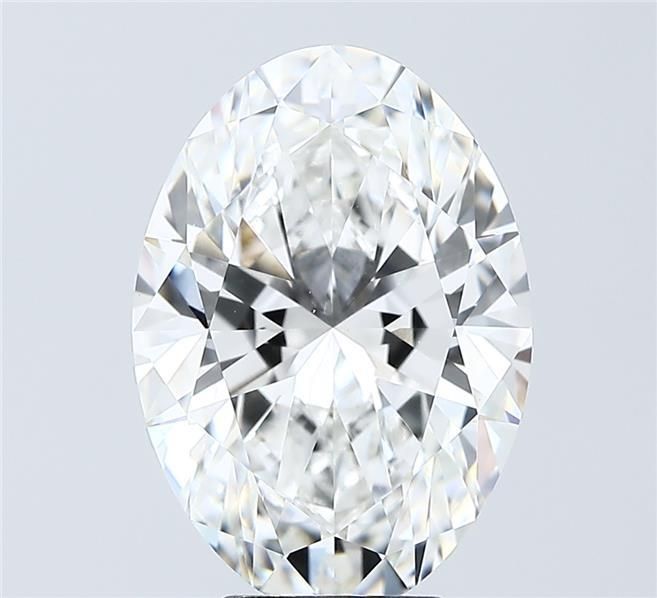 5.04 ct. oval Lab Grown Diamond front image