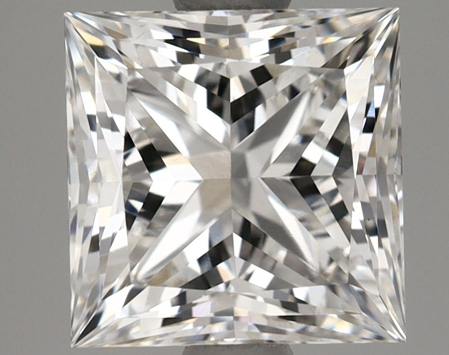 2.14 ct. princess Lab Grown Diamond front image