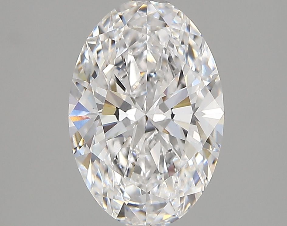 1.95 ct. oval Lab Grown Diamond front image