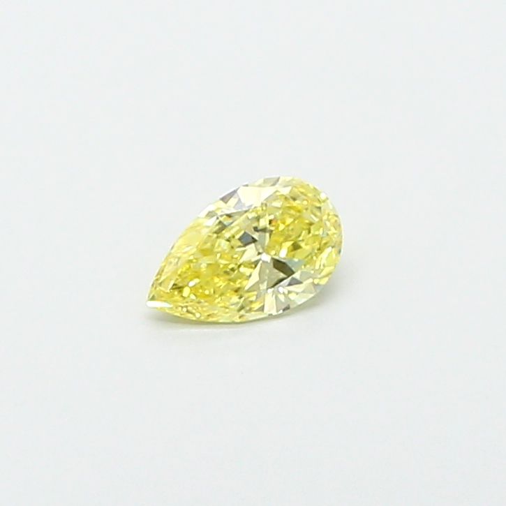 0.39 CT Fancy Intense Yellow PEAR