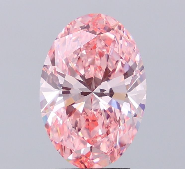 3.05 ct. oval Lab Grown Diamond front image