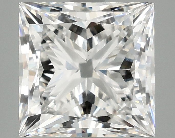 2.98 ct. princess Lab Grown Diamond front image