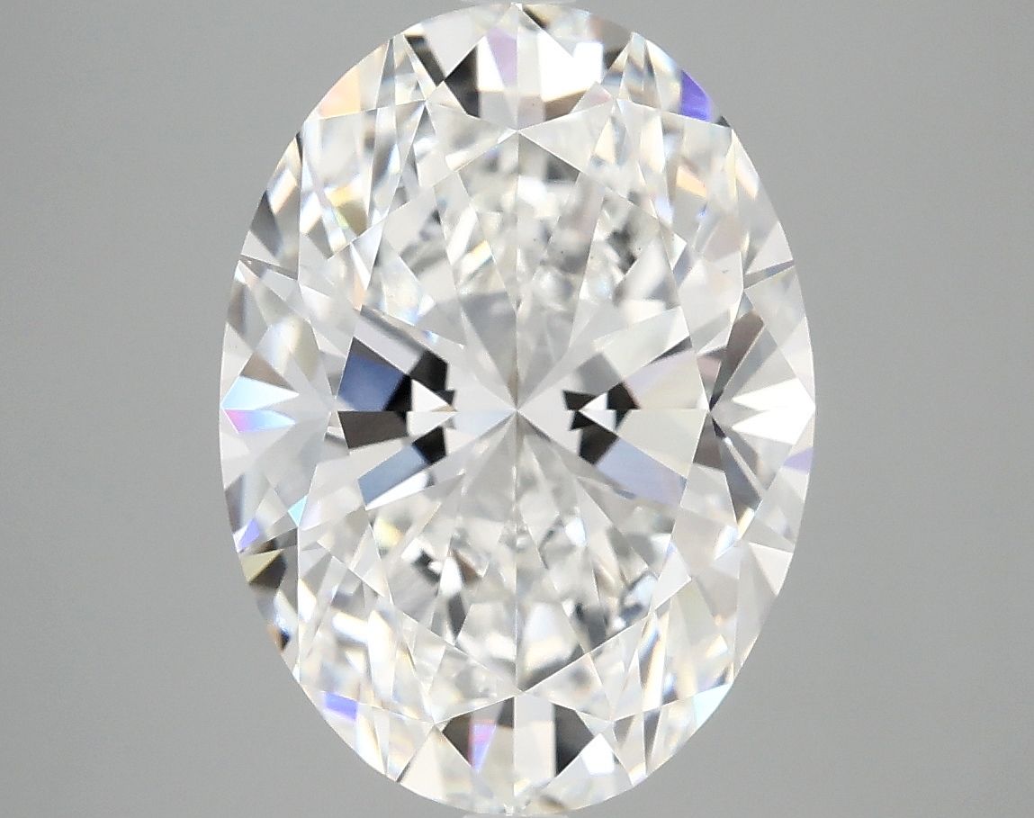 5.10 ct. oval Lab Grown Diamond front image