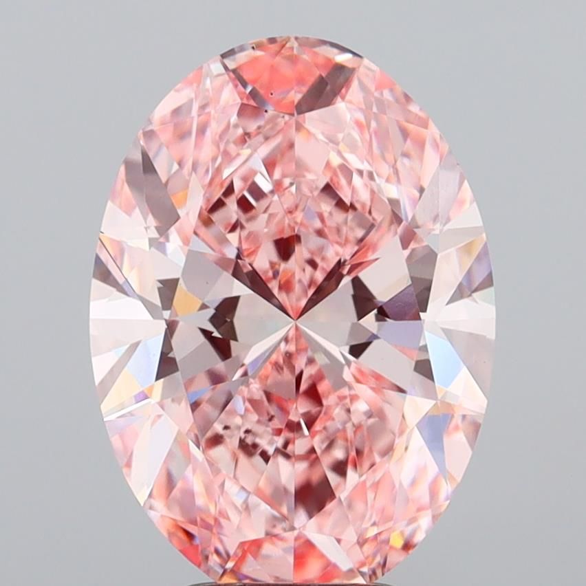 5.00 ct. oval Lab Grown Diamond front image