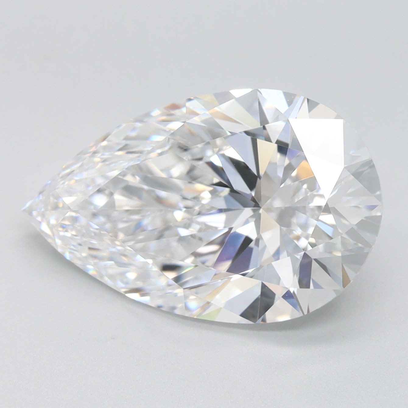 4.25 ct. pear Lab Grown Diamond front image