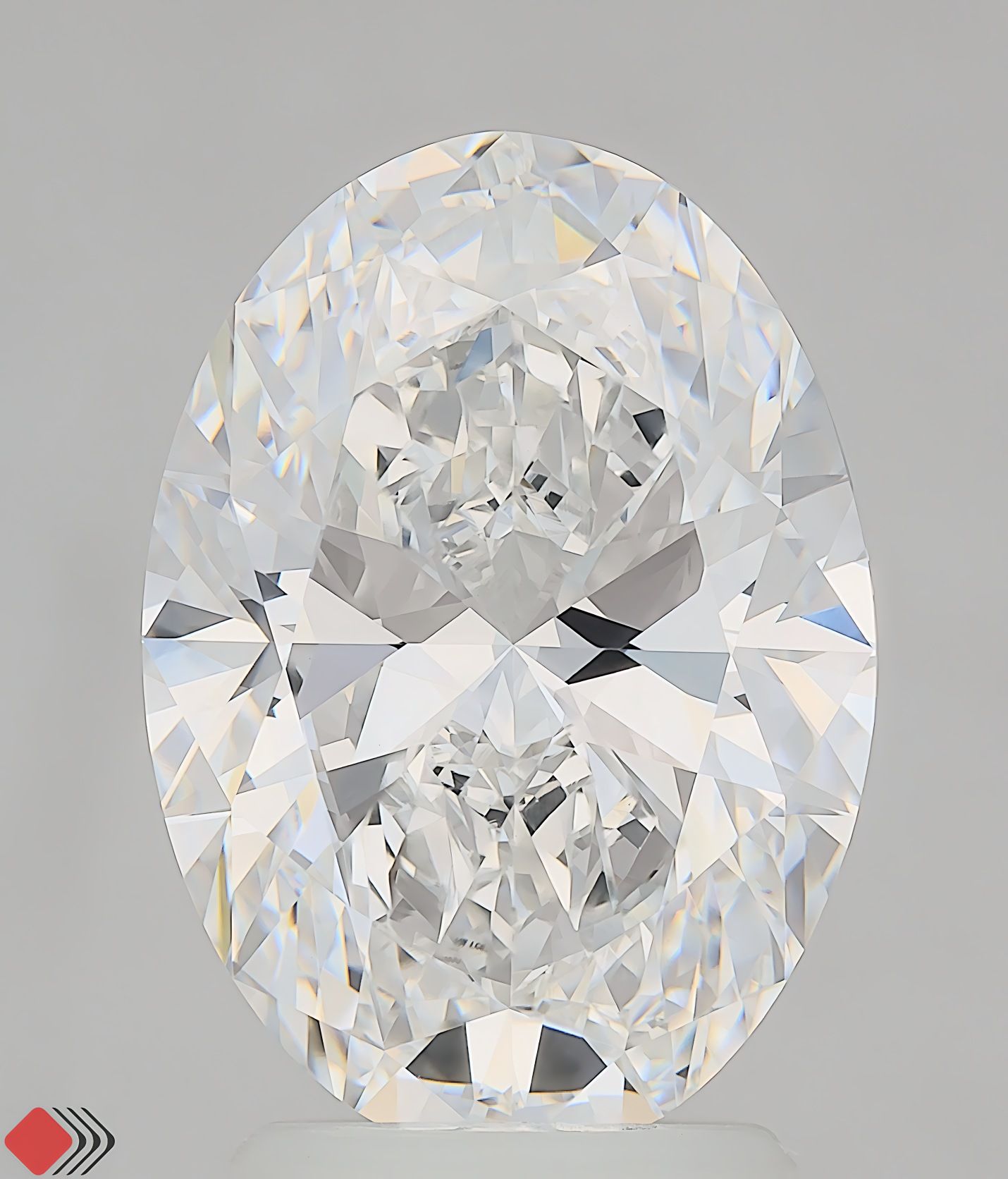 3.05 ct. oval Lab Grown Diamond front image