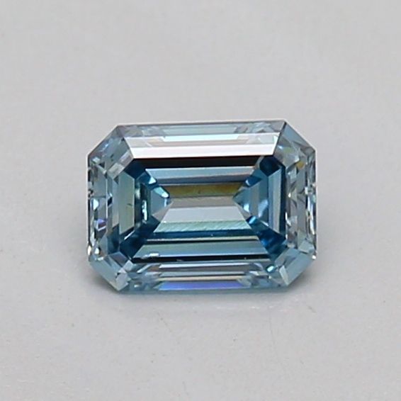 0.22 CT Fancy Vivid Blue EMERALD