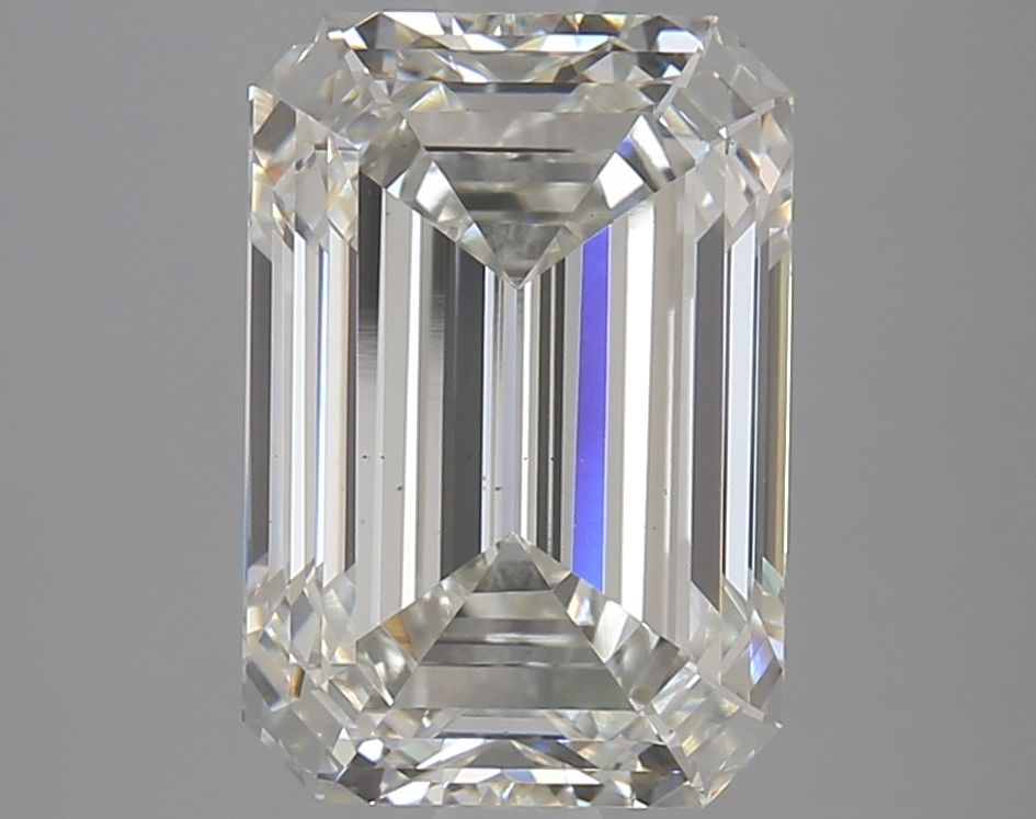 5.27 ct. emerald Lab Grown Diamond front image