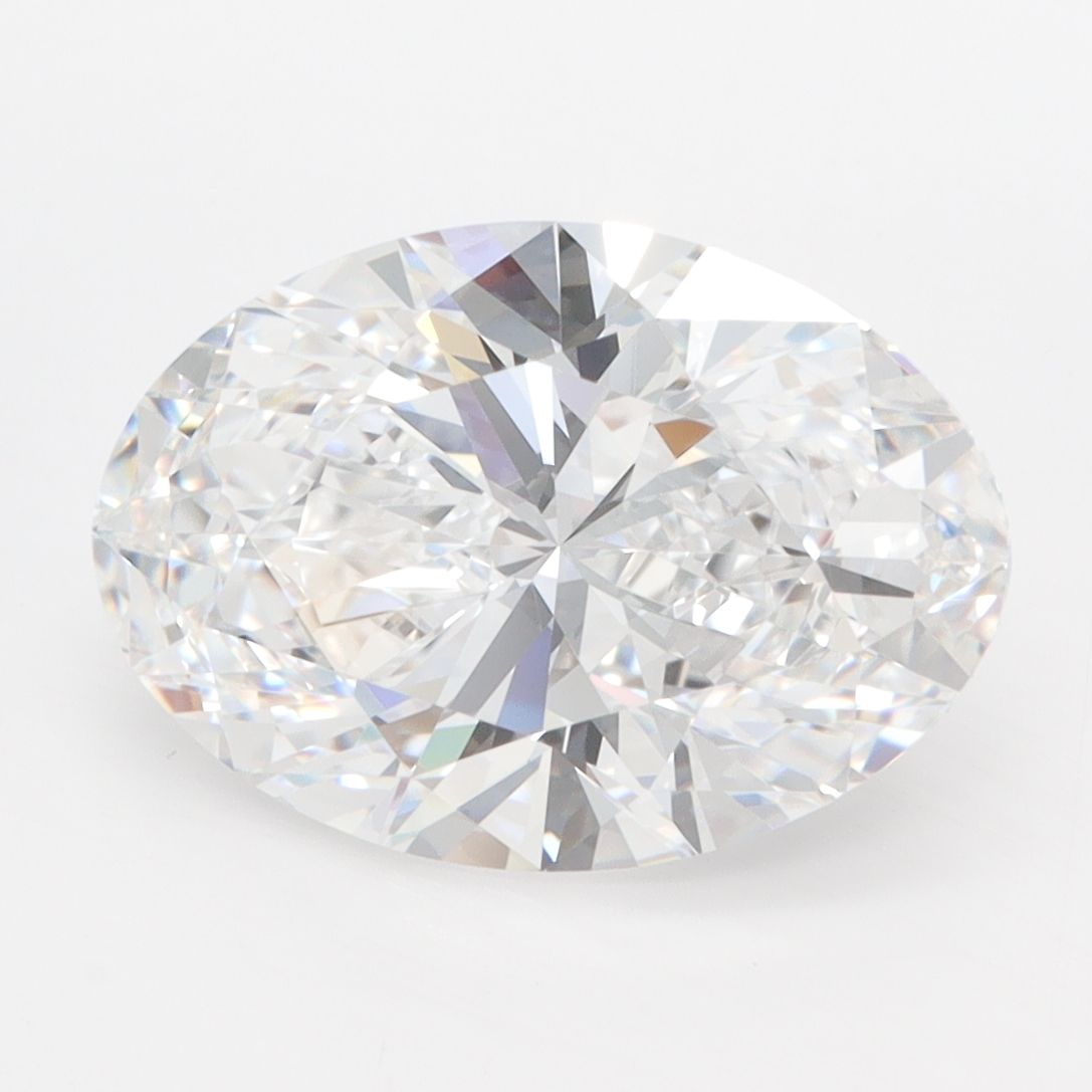 3.90 ct. oval Lab Grown Diamond front image