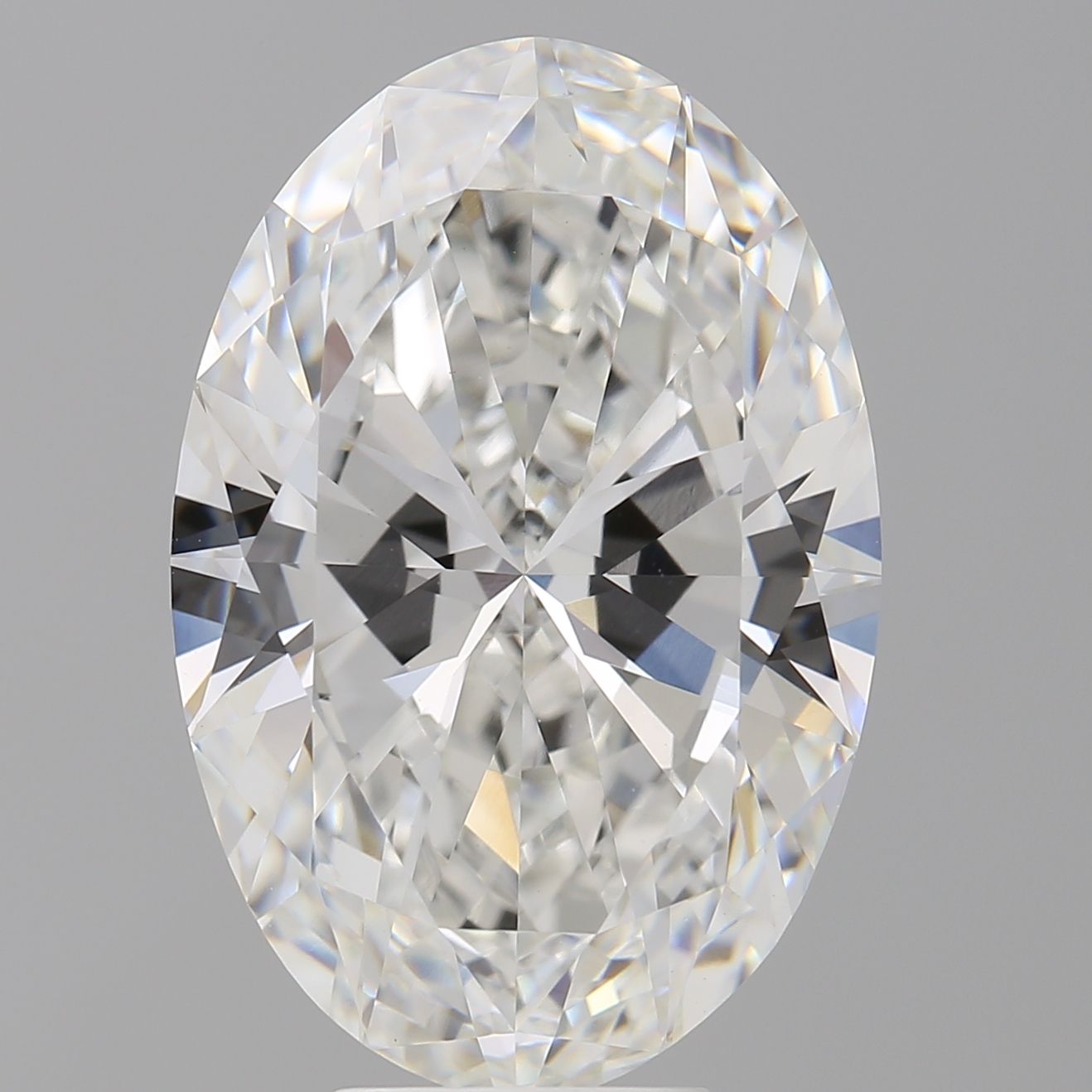 8.03 ct. oval Lab Grown Diamond front image