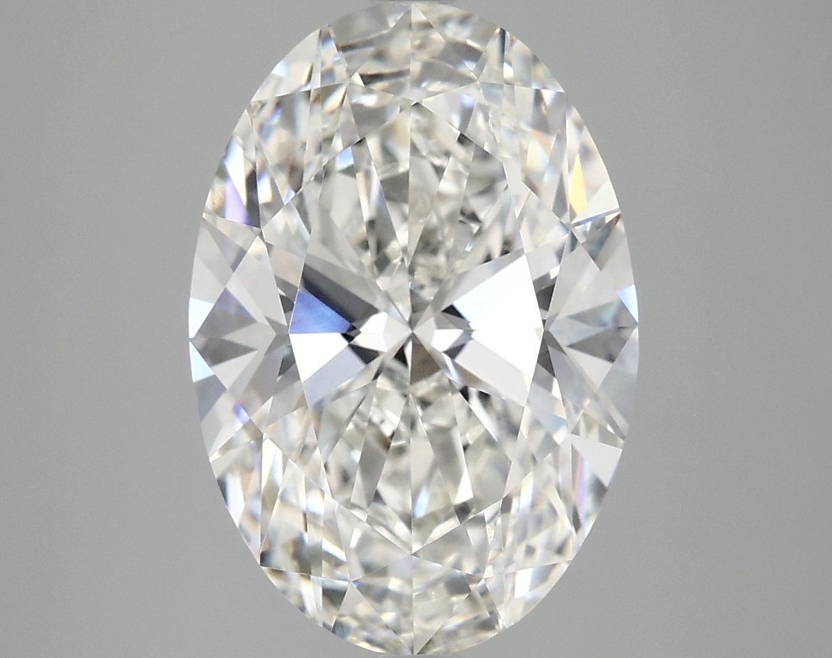 4.10 ct. oval Lab Grown Diamond front image