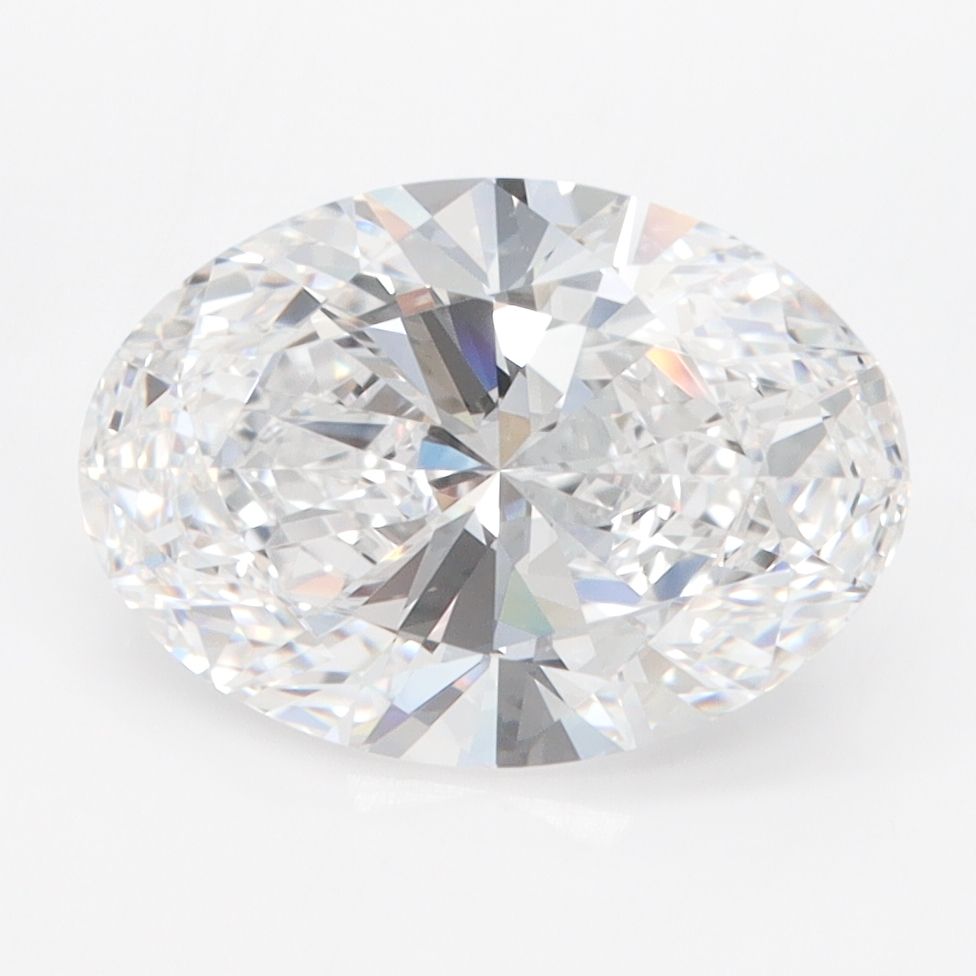 2.87 ct. oval Lab Grown Diamond front image