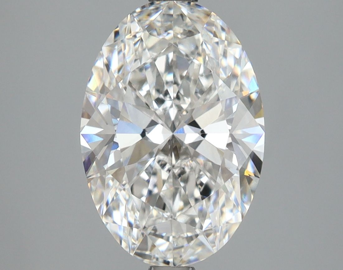 5.09 ct. oval Lab Grown Diamond front image