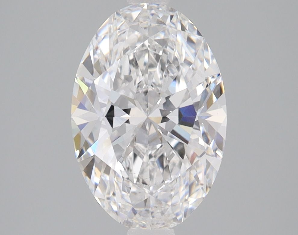 2.08 ct. oval Lab Grown Diamond front image