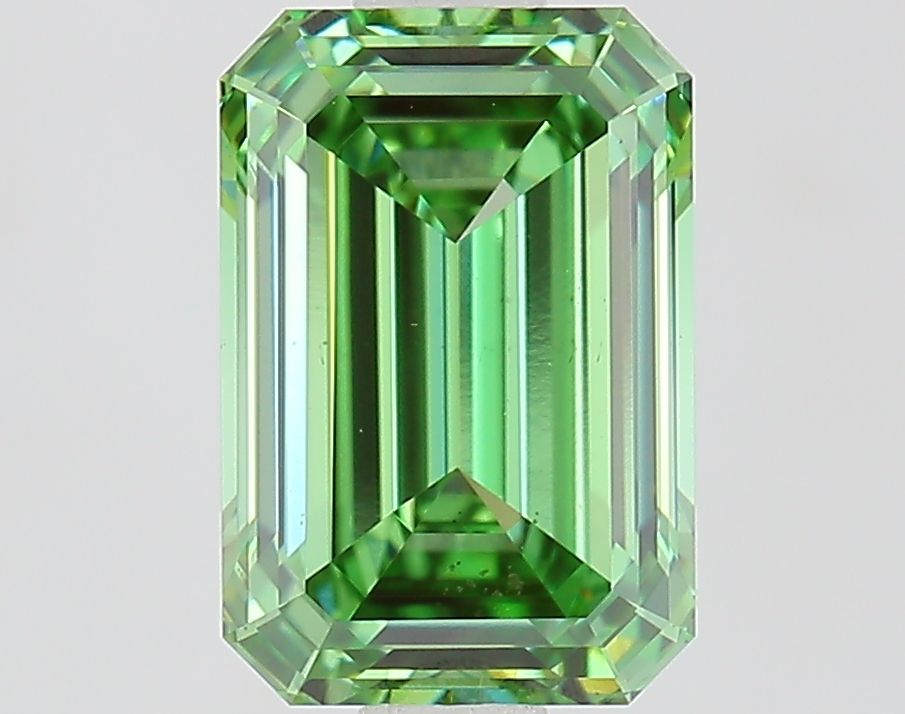 1.43 ct. emerald Lab Grown Diamond front image