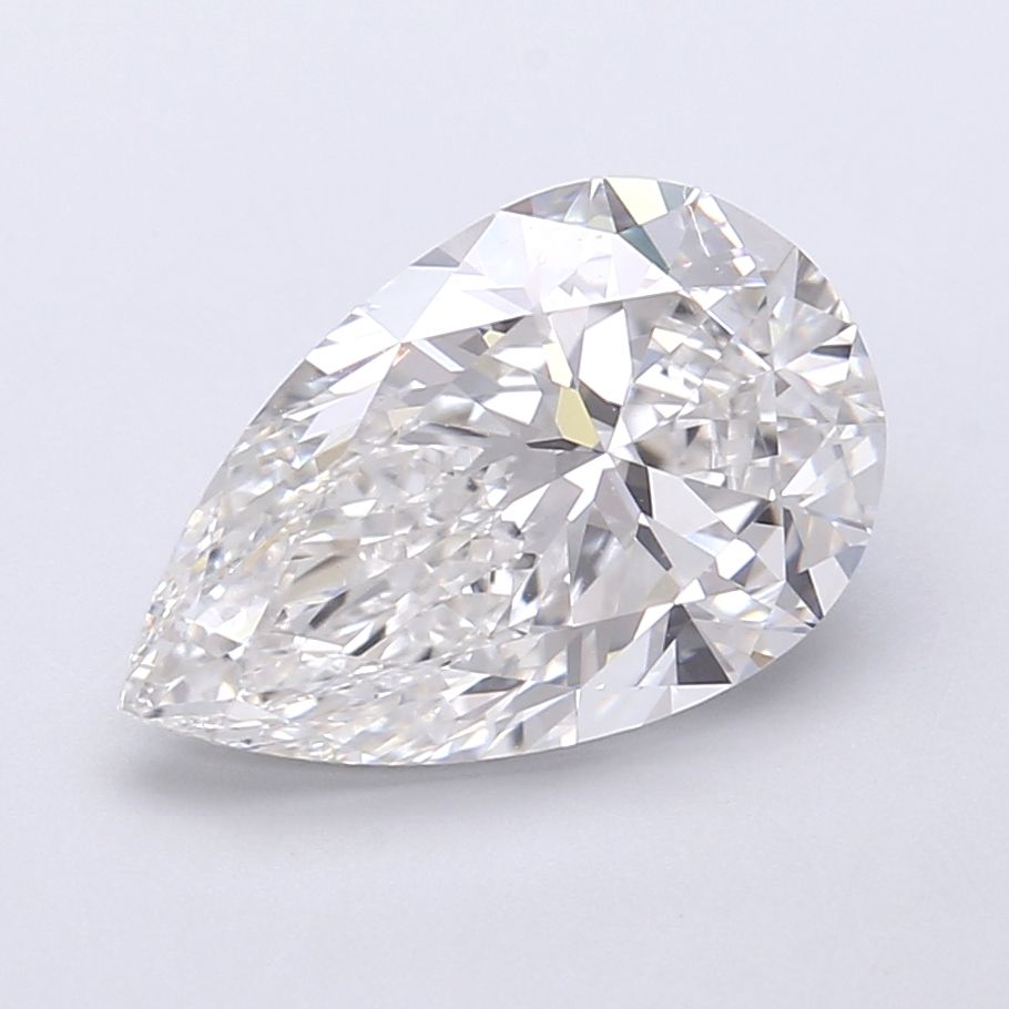3.71 ct. pear Lab Grown Diamond front image