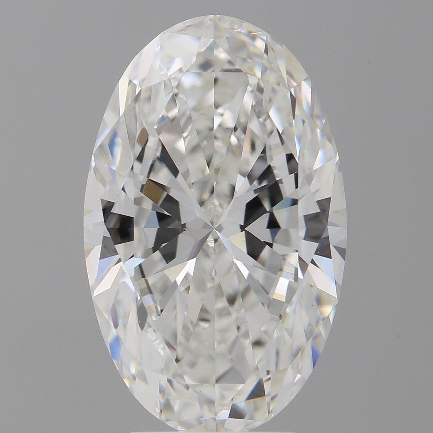 4.57 ct. oval Lab Grown Diamond front image