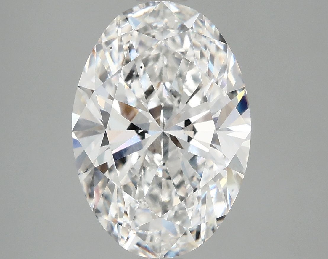 3.88 ct. oval Lab Grown Diamond front image
