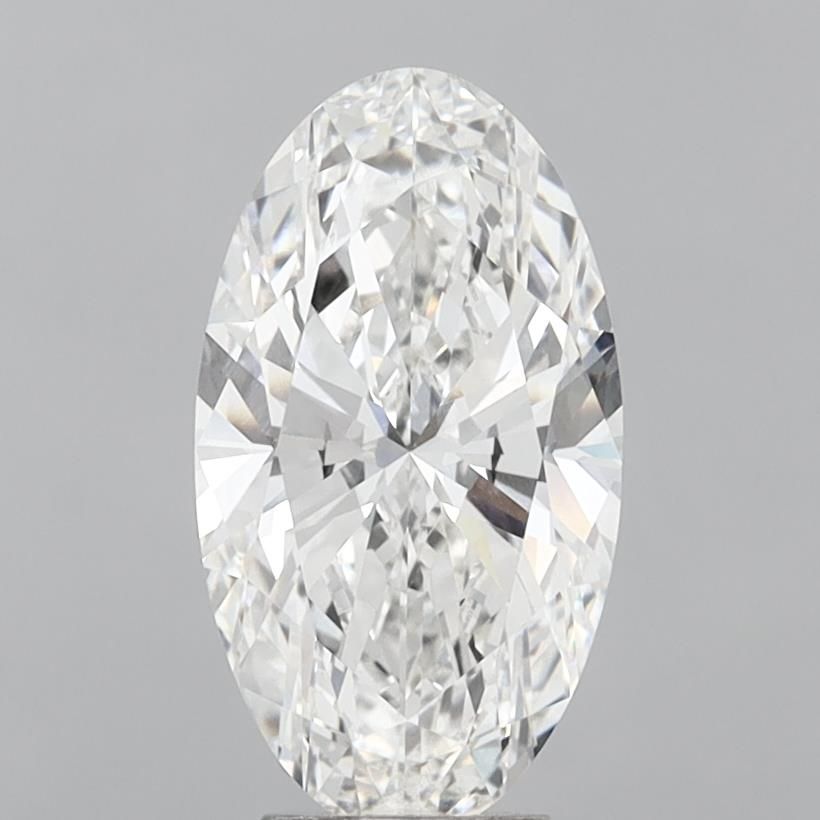 5.08 ct. oval Lab Grown Diamond front image