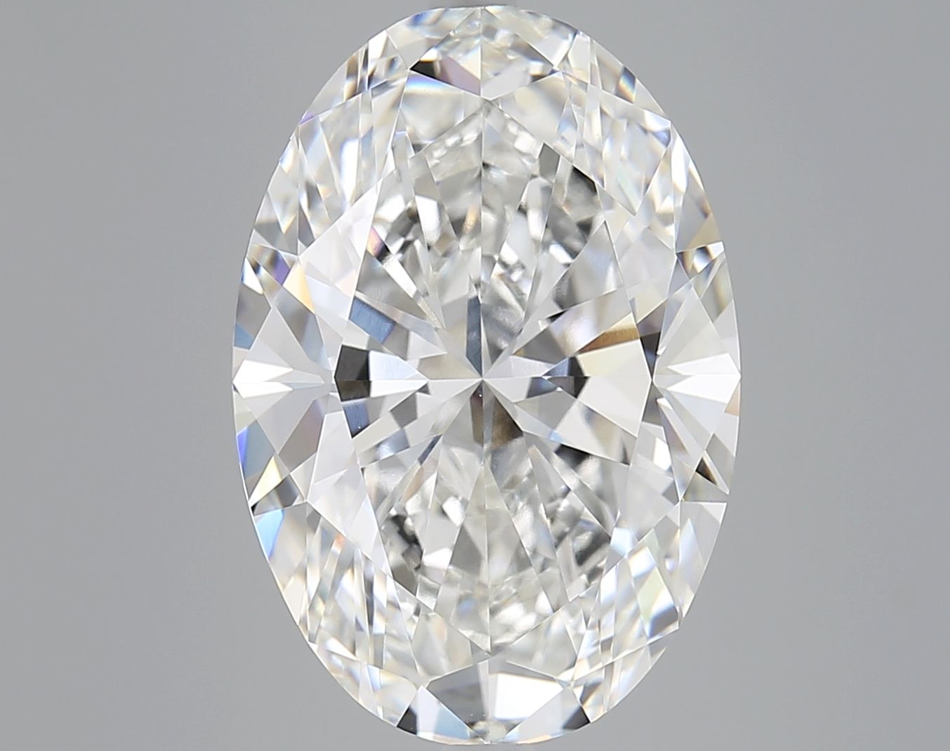 9.02 ct. oval Lab Grown Diamond front image