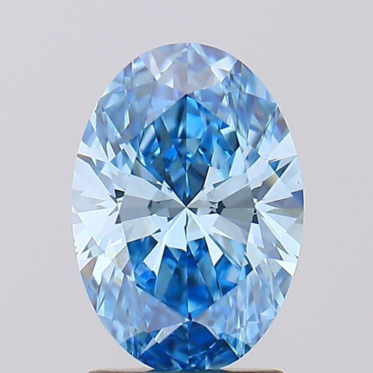 1.59 ct. oval Lab Grown Diamond front image