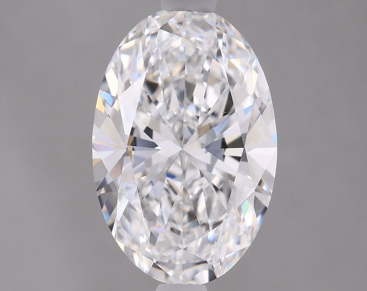 2.01 ct. oval Lab Grown Diamond front image